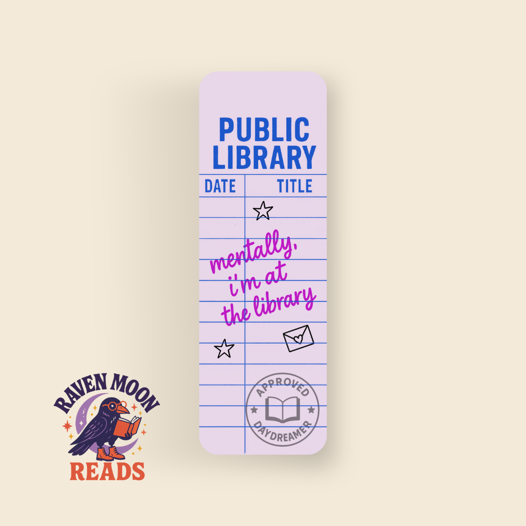 Public Library - Mentally, I'm At The Library bookmark