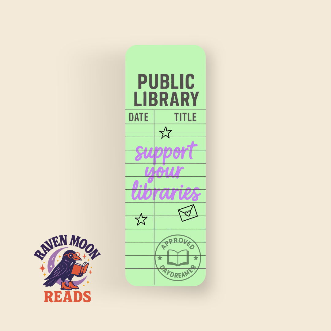 Public Library - Support Your Libraries bookmark