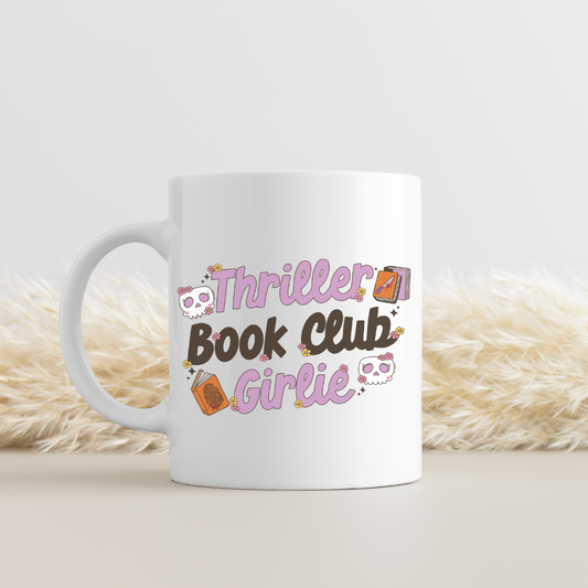 Thriller Book Club Girlie 11 oz. Coffee Mug