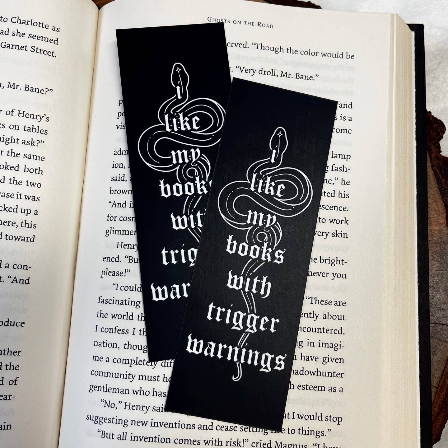 I Like My Books with Trigger Warnings Bookmark