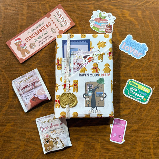 Mini Holiday Blind Date With a Book – New Curated Book Gift (Choose Genre + Extras)