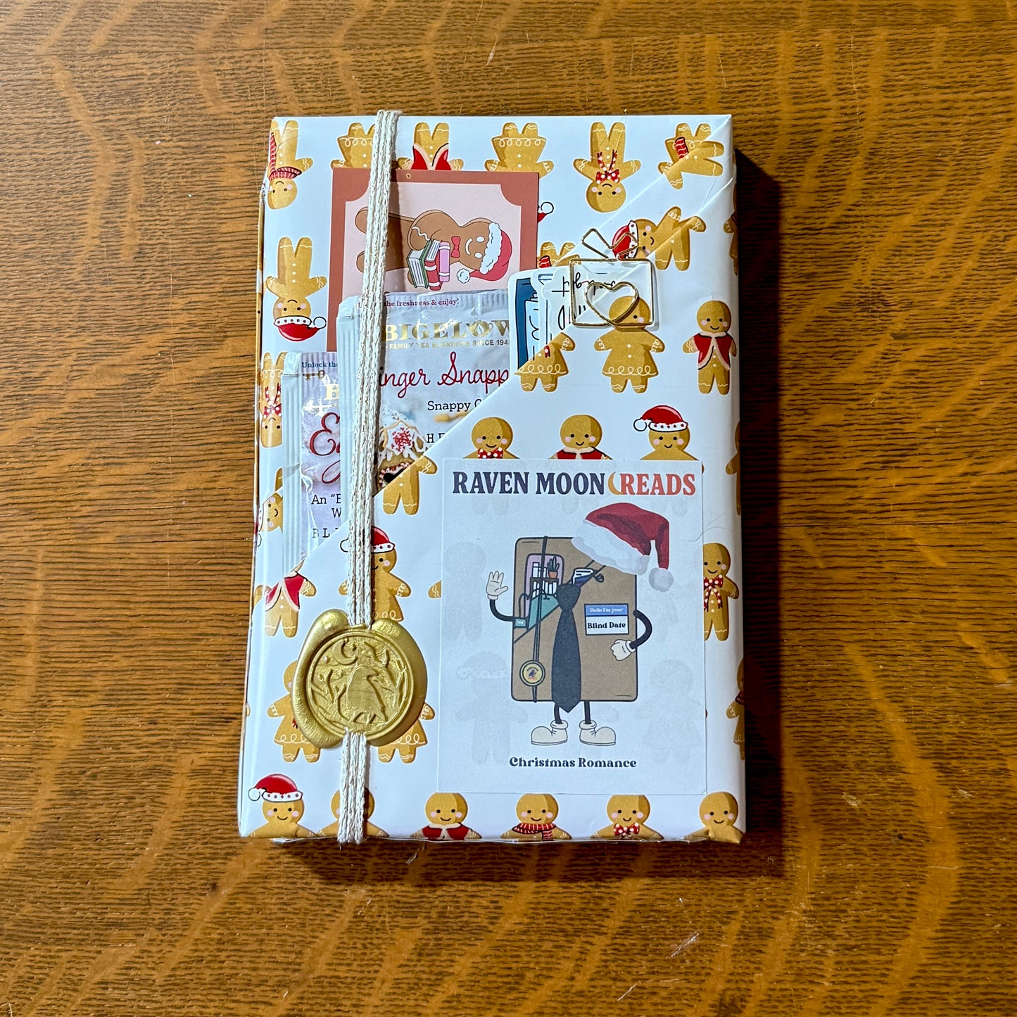 Holiday Blind Date With a Book – New Curated Book Gift (Choose Genre + Extras)