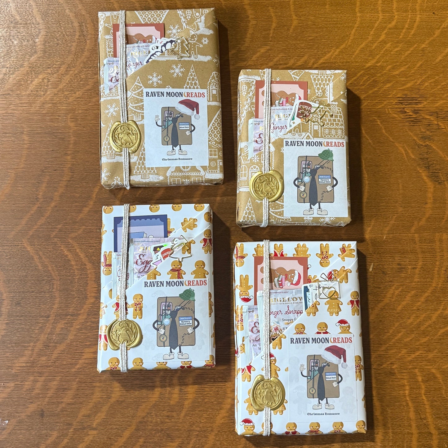 Mini Holiday Blind Date With a Book – New Curated Book Gift (Choose Genre + Extras)